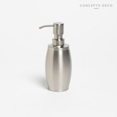 DISPENSER ACERO MATE OVAL 17,5CM