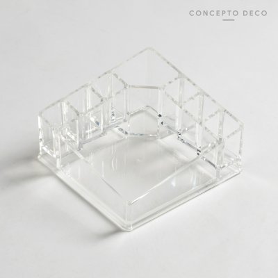 ACRÍLICO ORGANIZADOR COSMÉTICOS 13,5X7,5X5,5CM