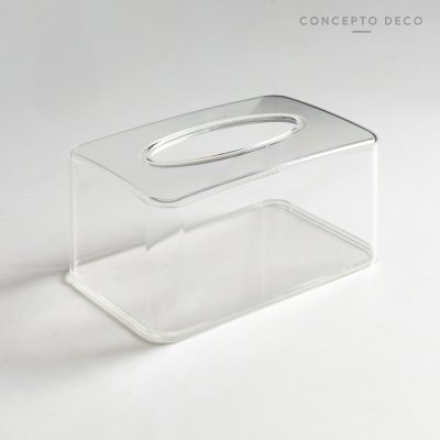 ACRÍLICO ORG PORTA TISSUE CHICO 18X11,5X9CM