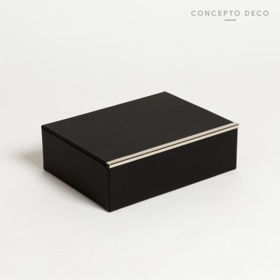 ALHAJERO CON DIVISIONES CON TAPA  22X16.5X7CM