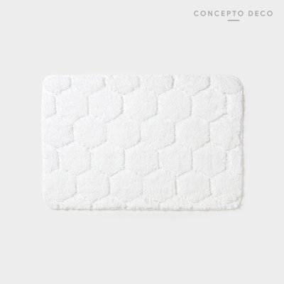 ALFOMBRA MICROFIBRA FLECHA BLANCA 40X60CM