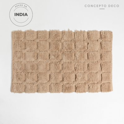 ALFOMBRA INDIA JAIPUR BEIGE CLARO 50X80CM