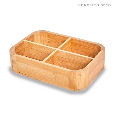 BAMBOO ORGANIZADOR DIVISOR 17X18X9