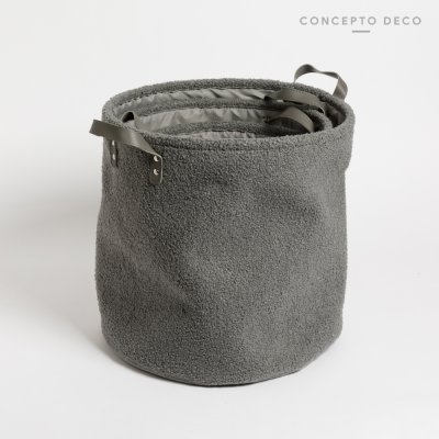SETX3 BOUCLE GRIS G:38X38 M:33X33 C:30X30