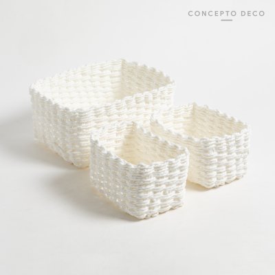 ORGANIZADOR SETX3 DIVISIONES BLANCO 26X20X13CM