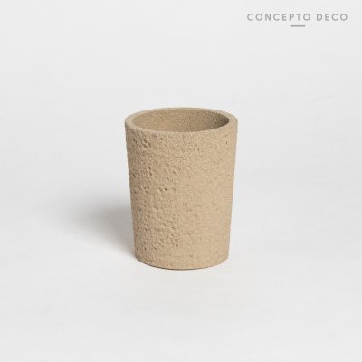 PORTACEPILLO CEMENTO ROCA ARENA 9,5X6,5CM