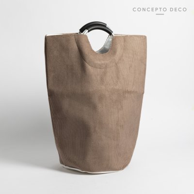 CESTO LAUNDRY CORDEROY VISÓN 57X30CM