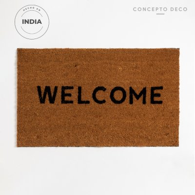FELPUDO INDIA COCO WELCOME GRANDE 45X75CM