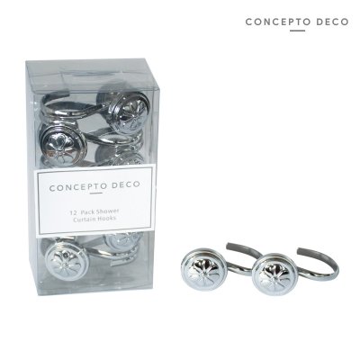 GANCHO MARGARITAS NICKEL X 12