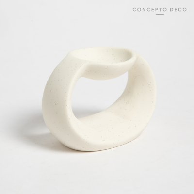 HORNO DIFUSOR SALPIQUE OVAL BLANCO 9,5X9,5CM