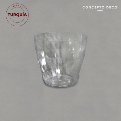 MAC TURQUIA ORQUIDIA RAYAS CRISTAL 17CM H 18CM D