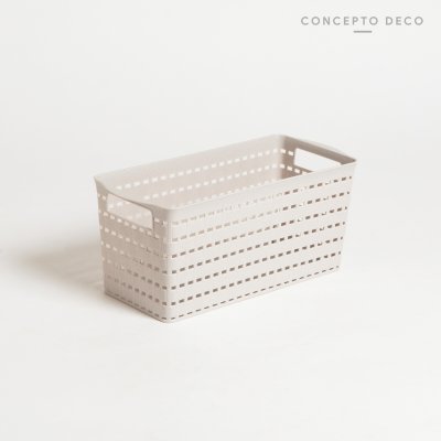 ORGANIZADOR GRIS CLARO 29X12.6X12.5CM