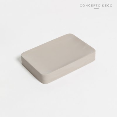 JABONERA CEMENTO CUADRADO 12CM