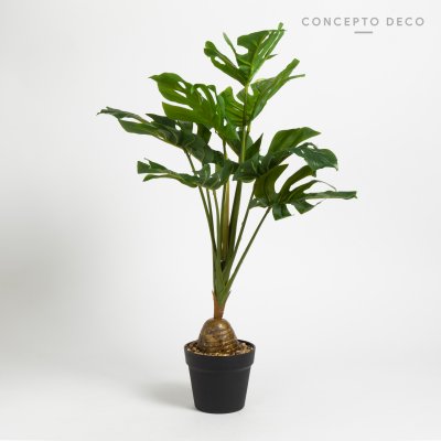 PLANTA ARTIFICIAL C/ MAC MONSTERA DELICIOSA 60CM