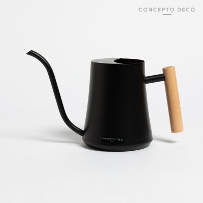 REGADERA PARA FLORES PREMIUM NEGRO 15CM