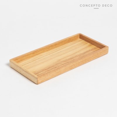 BANDEJA RECT  ROBLE 24X13CM