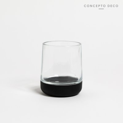 PORTACEPILLO AMSTERDAM VIDRIO TRANSPARENTE