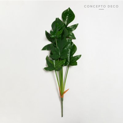 RAMOS HOJAS ARTIFICIAL MONSTERA 75CM